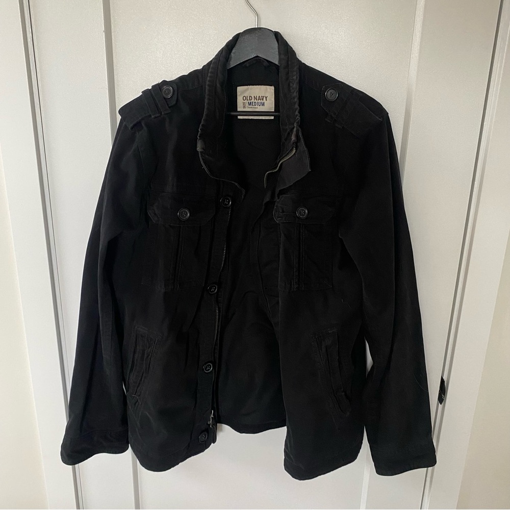 LAST CALL BEFORE DONATION -
Old navy military style jacket